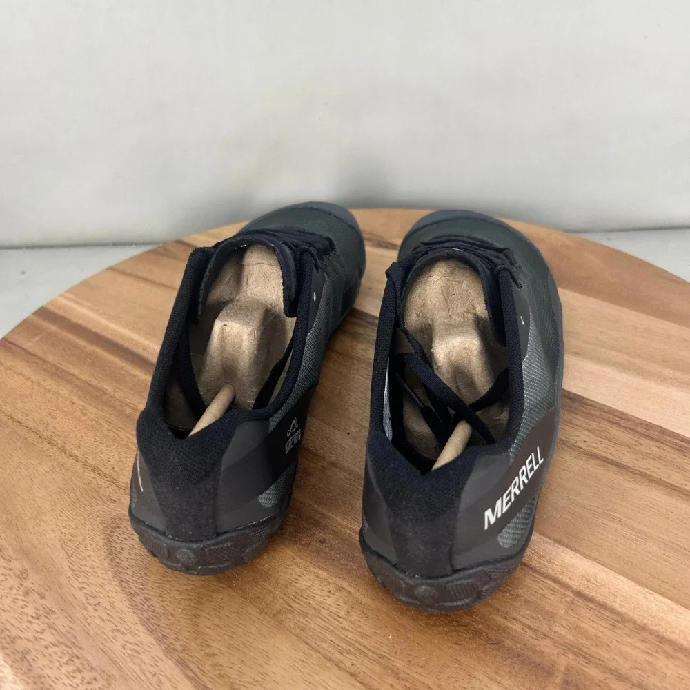 Merrell Vapor Glove 4 Womens 11 Black Barefoot Running Shoes J52506 Vibram Sole
